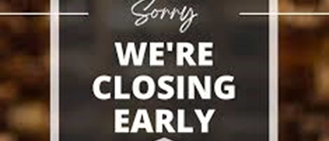 Office Closed Early For Training