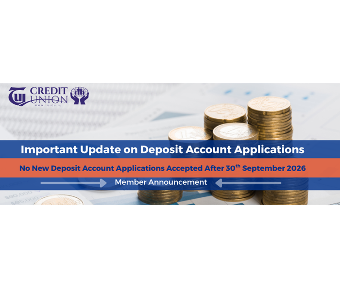Important Update - Deposit Accounts