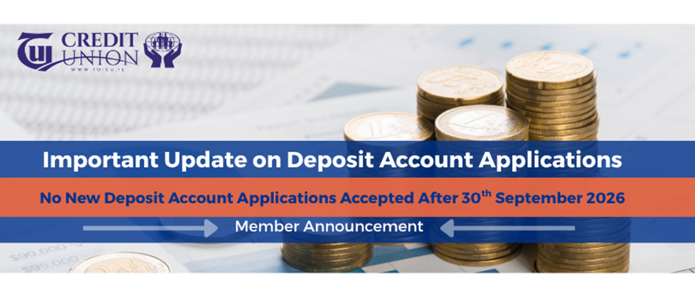 Important Update - Deposit Accounts